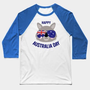 Happy Australia Day - wombat style Baseball T-Shirt